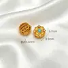 Retenção de Cor Alta Método Antigo Areia Dourada Diamante Incrustado em Ouro Contas Espaçadoras com Contas Pingente Solto DIY Manual Pulseira Pingente de Franja Acessórios