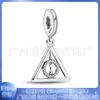 Panjiora 925 Cobre Blanco Plateado Serie Animales Etiqueta Colgante Búho Colgante de Cuerda DIY Panjia Cuentas