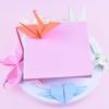 Papel Colorido para Origami Quadrado 15*15 Garças 10 Cores Artesanato DIY para Crianças Materiais para Fazer Papel Corte de Papel Atacado