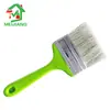 Pincel de pintura 3 polegadas ferramentas de manutenção decoração de casa pincel de parede cabo de plástico verde remoção de poeira cabelo