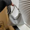 Bolsa de Celebridad de Internet de Gran Capacidad, Moderna, Elegante, Casual, Verano 2023, para el Trabajo, Texturizada, Estilo Occidental, Bolso de Hombro, Bolso de Axila, Bolso Tote