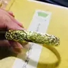 Joyas de latón producción in situ de pulseras de latón fabricantes que venden pulseras abiertas de cobre puro de 10 mm pulseras étnicas