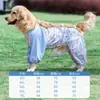 Pantalones a Prueba de Polvo para Perros Grandes, Cubrepatas Anti-Suciedad para Pasear Perros, Protección de Cuerpo Entero para Cuatro Patas para Border Collies y Golden Retrievers, Ropa para Perros para Exteriores