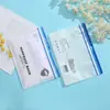 Saco de embalagem para máscara facial com proteção solar UPF50+, saco de armazenamento para manga de gelo de proteção solar, saco auto-selante para máscara, saco de embalagem para roupas de proteção solar atacado