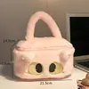 Bolsa de Cosméticos Fofa para Mulheres, Bolsa de Armazenamento de Grande Capacidade, Novo Modelo 2026, Bolsa Portátil de Viagem para Skincare e Artigos de Higiene Pessoal