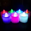Diseño de Lugar Romántico Luz de Vela Digital LED Velas Pequeñas Creativas Fiesta Cumpleaños Boda Accesorios Fabricante Mayorista
