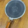 Dingshen Alemán Genuino Acero de Tres Capas 316 Uso Dual para Exteriores Cocina de Inducción Camping Plato para Barbacoa Sartén de Parrilla Estilo Coreano para el Hogar