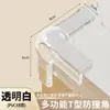 Protectores de Esquina Anticolisión, Pegatinas Anticolisión de Silicona Suave, Tiras Antigolpes tipo Airbag, Cubiertas Protectoras para Mesas, Seguridad para Campanas Extractoras y Ventanas