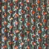 Tela bordada con lentejuelas primavera y verano nuevo red elástica bordado plano ropa de escenario moda para mujer vestido en stock suministro
