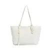 Bolso Tote de Textura de Moda para Mujer 2025 Nuevo Casual Simple Gran Capacidad Bolso de Hombro Estudiante Clase Bolso para Viajar