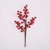 Simulação fortune fruit 6 fork Holly fruit lovesick bean lucky fruit Natal red fruit wedding decoration spring festival decoração ornaments