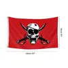 Bandera de Piratas de Suministro Transfronterizo Bandera Pirata Calavera Bandera Pirata 3*5 pies Halloween