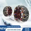 Cadena Antideslizante para Coche Pingshixiang, Tipo Universal, Cadena Gruesa para Neumáticos de Nieve, Cadena de Emergencia para Nieve y Barro, Venta Directa del Fabricante