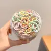 Diademas de Colores Pequeñas para Niñas 2026 Estilo Nuevo Gomas para el Cabello que No Dañan Accesorios para el Cabello de Bebé Alta Elasticidad Adornos para el Cabello Duraderos