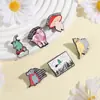 Animales Divertidos, Plantas, Hongos, Broches de Letras al por Mayor, Accesorios Divertidos para Ropa Multiestilo, Pines Esmaltados al por Mayor