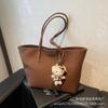 Textura de Alta Qualidade, Bolsa Grande Fashion e Versátil para Mulheres, Nova Bolsa de Ombro Retro Tendência 2026, Bolsa Tote de Grande Capacidade para o Dia a Dia