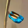 Zapatos Planos Mary Jane Estilo Francés Lunares de Satén Boca Baja para Mujer 2026 Nuevos Zapatos Planos Ballet Punta Dividida con Lazo