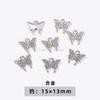Aleación de zinc y plata del Tíbet disco cuentas de diamante accesorios cuentas de ábaco pulsera DIY hecha a mano accesorios de joyería cuentas sueltas venta al por mayor