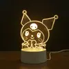 Luz de Noche 3D Lámpara de Mesita de Noche USB Adorno Regalo de Cumpleaños Lámpara LED de Ahorro de Energía Compra Grupal Corporativa Regalo Conmemorativo Lujo Ligero