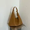 Bolsa de camurça trançada vintage 2026 outono e inverno nova versátil moda bolsa de ombro simples casual para o dia a dia bolsa de axila