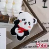 Bolsa Colgante de Muñeca Pequeña Suave y Linda Animal Panda Hello Kitty Llavero Accesorios de Bufanda Colgante de Felpa
