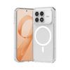 Adecuado para Redmi Note 17 Funda de Teléfono Magnética Transparente Dos en Uno Poco F9 Pro Funda Protectora para Teléfono Anti-Amarilleo