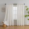 Cortina de algodón con pequeños lunares coloridos de estilo americano, moderna y minimalista, para sala de estar, dormitorio, estudio, cocina, semisombra, Amazon