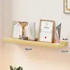 Estantería de pared Mueble flotante para TV en sala de estar Estante de almacenamiento de pared de una sola palabra Máquina para juguetes caseros Estante de almacenamiento de caja superior