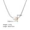 Sense Ins Avanzado Transfronterizo Fresco Personalidad Femenina Moda Collar de Perlas 2024 Nuevo Acero de Titanio Joyería Impermeable