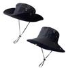 Sombrero de Pesca de Verano, Sombrero de Sol para Senderismo al Aire Libre, Sombrero de Pescador, Sombrero de Protección Solar para Hombre, Cubierta Facial, Sombrero Vaquero con Protección UV