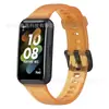 Aplicável à pulseira translúcida Huawei Band 7, pulseira Huawei Glory 7 de verão, pulseira de reposição jelly