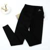 Calça de Tubarão Feminina Plus Size Forrada com Fleece de Cintura Alta para Controle da Barriga e Levantamento do Bumbum para o Outono, Adequada para Usar Fora, Leggings de Yoga, Calças de Aviador Justas Que Podem Ser Usadas Fora