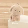 Figurita de Perrito Lindo Flocado de Resina 3D Accesorio DIY Adorno Creativo para Coche Escritorio Muñeco
