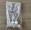 Cortina de Lazo Perla Oriental Paquete Hogar Dormitorio Gasa Hebilla de Lazo Anillo Recogido Decoración Accesorios Casual