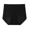 Pantaletas Moldeadoras Ligeras de Cintura Alta para Mujer, Moldeado Corporal, Levantamiento de Glúteos, Control de Abdomen, Entrepierna Extendida y Ensanchada, Sin Costuras, Borde Anti-Enrollamiento, Ropa Interior Básica de Triángulo