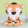 Erliyan Decoración para Hornear Pasteles Árbol de Fieltro Verde Bosque Set de Inserciones Árbol Frutal Inserción Arcilla Suave Movimiento