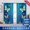 Cortinas com impressão digital 3D spot estoque massivo fabricantes de padrões interessantes transfronteiriços cabelo liso plataforma Amazon WISH