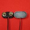 Hebilla rígida tipo T para batería de 9 V, cable de conexión de electrodo positivo y negativo de batería de 9 V, hebilla de cable de batería de cobre fosforado, tapa de batería al por mayor