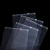 Bolsa Transparente con Cierre, Bolsa con Cierre Escarchada para Cortinas, Calcetines, Ropa Interior y Empaque de Ropa, Bolsa Espesada de un Solo Lado para Sellar Chaquetas de Plumas