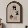 Pegatinas de Pared de Tablero de Fieltro Autoadhesivas sin Clavos Pared de Fotos Tablero de Mensajes Tablero Decorativo Decoración de Pared de Jardín de Infancia Decoración Navideña