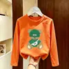 2026 Estampado de Dibujos Animados Niños Capa Interior Capa Base Camisa de Moda Top Primavera Otoño Algodón Puro Ropa para Niños Camiseta de Manga Larga