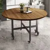 70% de desconto em Mesas Redondas Empilháveis, Espessadas para Uso Doméstico, Mesa de Jantar Dobrável Portátil e Simples, Mesa de Jantar Rotativa Multifuncional para Apartamentos Pequenos, Extra Espessa