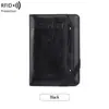 Nova Capa de Passaporte Antifurto Rfid Retrô Masculina e Feminina Carteira de Passaporte Portátil Bolsa de Documentos Antimanética Bolsa de Passaporte