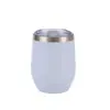 Comercio Exterior Más Vendido Taza Mini Cáscara de Huevo 12 oz Termo de Acero Inoxidable 304 Doble Capa Copa de Vino en Forma de U Termo Personalización