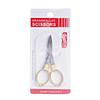 Tijeras Plegables de Acero Inoxidable Mango de Aleación Tijeras de Viaje Extensibles Portátiles Especiales para Pesca Llavero Tijeras Pequeñas