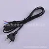 Suministro en stock enchufe redondo doble estándar europeo cable con interruptor 303 interruptor de botón estándar europeo cable de alimentación lámpara de mesa cable con interruptor 303