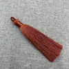 Yixiangfei 8cm Cuerda de Poliéster Anillo de Tracción Borla Pendientes de Poliéster Borla Nudo Chino Enderezado a Alta Temperatura Borla Colgante Venta al por Mayor