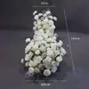Flores Artificiales para Fiestas de Cumpleaños, Flores de Mesa tipo Cascada, Tiras de Flores Colgantes, Decoraciones para Ventanas, Arreglos Florales para Bodas, Compromisos, Ceremonias de Entrega de Coches y Flores Decorativas