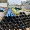 Tubo de Succión de Arena Resistente al Desgaste, Manguera de Goma para Extracción de Gas Minero, Tubo de Succión y Descarga de Agua de Gran Diámetro, Manguera de Succión con Brida, Tubo de Extracción de Arena