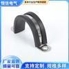 Tarjeta de soporte de tira galvanizada directa de fábrica tarjeta de caballo de goma clip de cable de alambre para tira tarjeta Ohm en forma de U